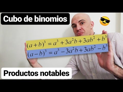 PRODUCTOS NOTABLES. CUBO DE UN BINOMIO. Suma y resta