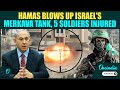 Al Qassam HITS Israeli Merkava Tank During IDF Gaza Offensive 5 Israeli Troops Targeted In Ambush