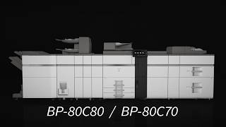 Colour MFP BP-80C80/BP-80C70 : SHARP
