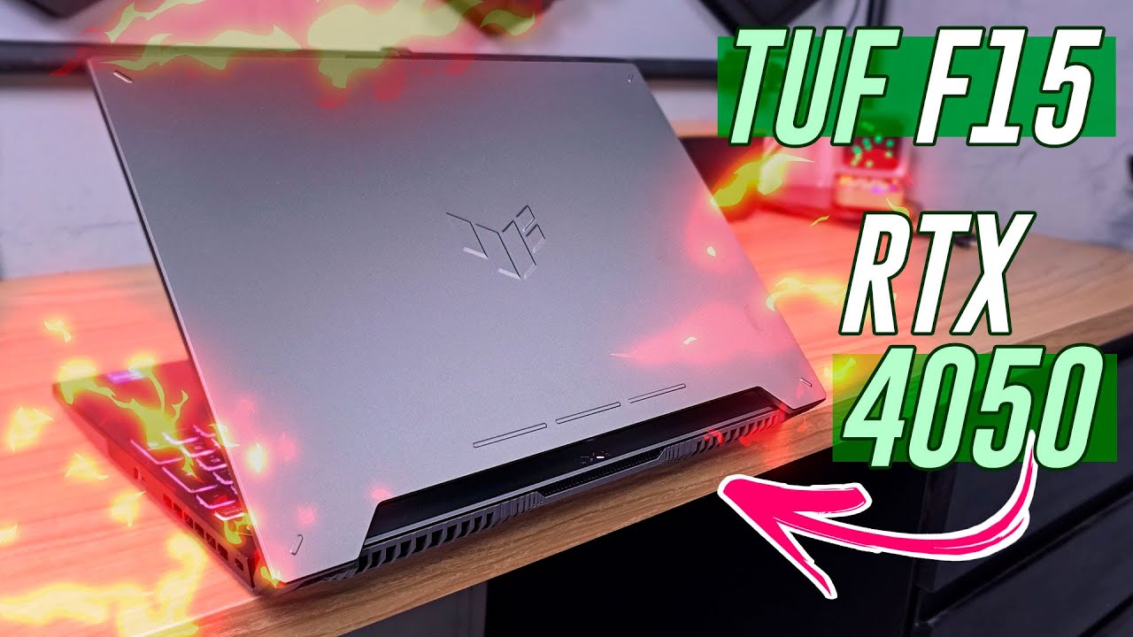 Compacto e potente, MAS... 🤔 TUF F15 com i7-13620H e RTX 4050 (Review)
