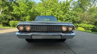 1963 Chevrolet Biscayne 2-Door Sedan High Beam Operation