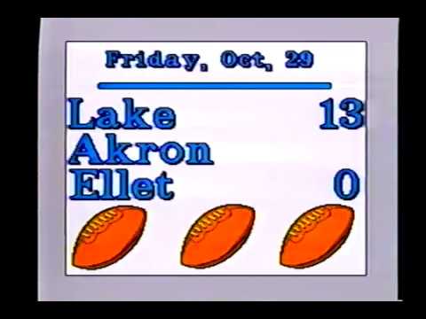 1965 - Week8 vs. Ellet