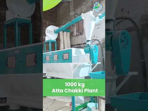 Fully Automatic Industrial Chakki Atta Plant