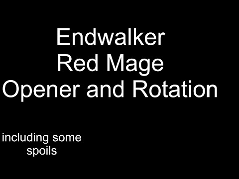 Endwalker Red Mage opener and rotation