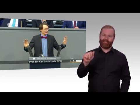 Gebärdensprachvideo: Vereinbarte Debatte - Vorgeburtliche genetische Bluttests
