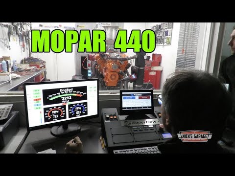 MOPAR 440 Built From Used Parts Dyno Tested - Junk Yard Dog