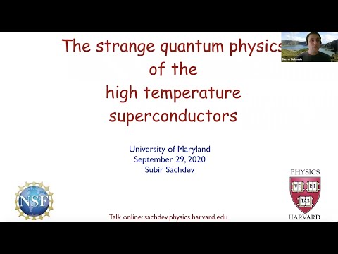 The strange quantum physics of the high temperature superconductors - Subir Sachdev