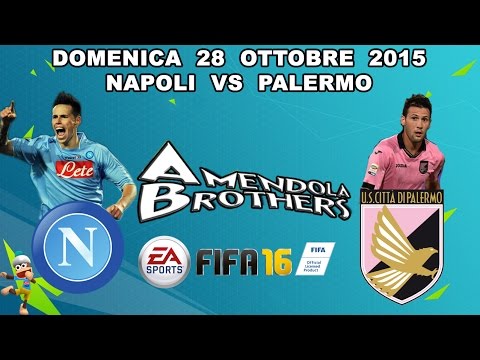 PS4 - FIFA 16 Pronostico Napoli - Palermo 28/10/2015