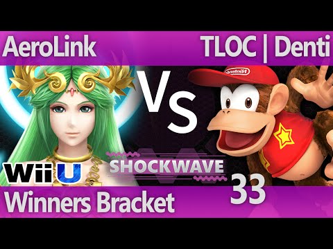 SW 33 Wii U - AeroLink (Palutena) vs TLOC | Denti (Diddy) - Winners Bracket