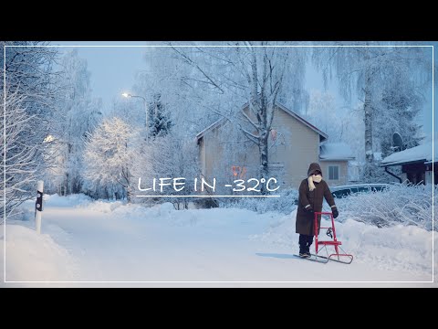 Living Alone in Finland | What Life Is Like in -32°C
