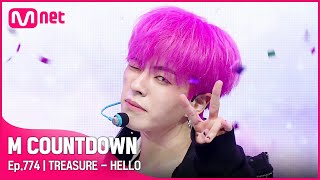 Download lagu [TREASURE - HELLO] #엠카운트다운 EP.774 | Mnet 221013 방송 mp3