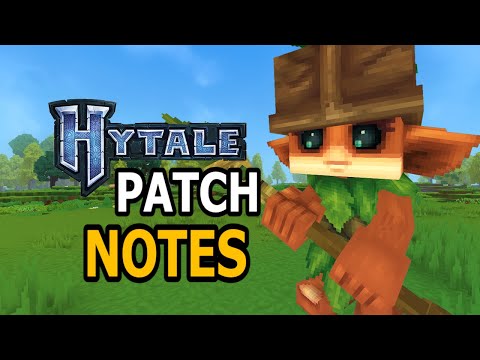 Hytale Patch Notes - Update 1