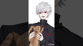 葛葉 🐈🐾 #イラスト #イラストメイキング #にじさんじ
