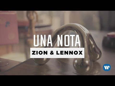 Video Una Nota (Letra) de Zion y Lennox