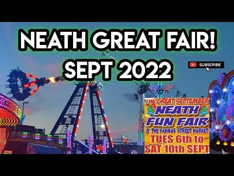 Neath Great Fair September 9th 2022 VLOG!