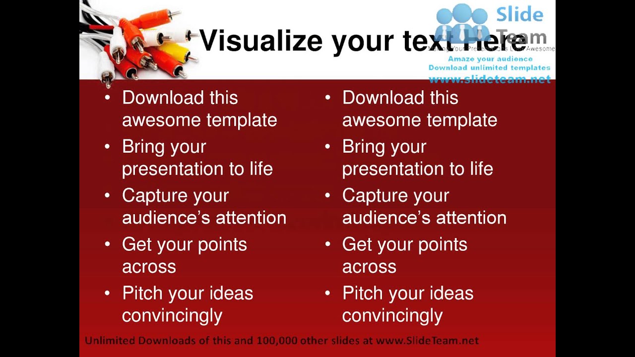 Wires Connection Industrial PowerPoint Templates Themes And Backgrounds ppt themes