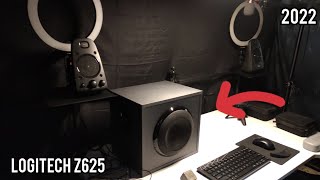 Logitech Z625 THX speaker 2022 unboxing and soundtest