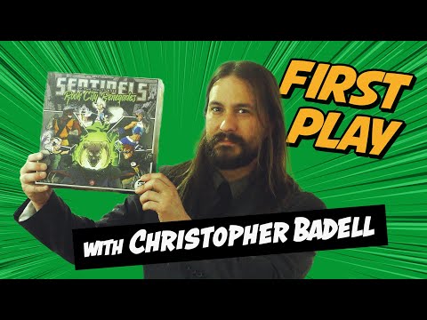 First Game of Sentinels of the Multiverse: Rook City Renegades with Christopher