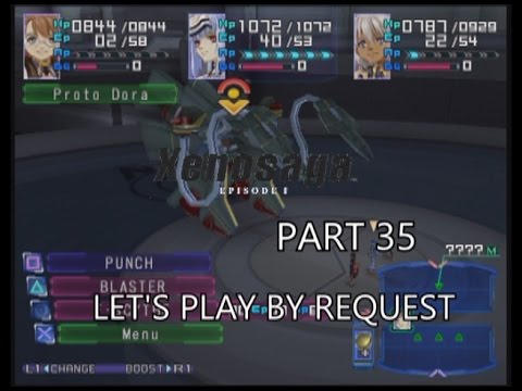 **BLIND** Let's Play Xenosaga Ep 1 Part 35 - Do I Win?