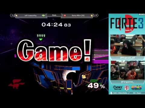 Forte3 Pools: Jeff Foxworthy (Blue Fox) vs Barry Allen (Neutral Fox)