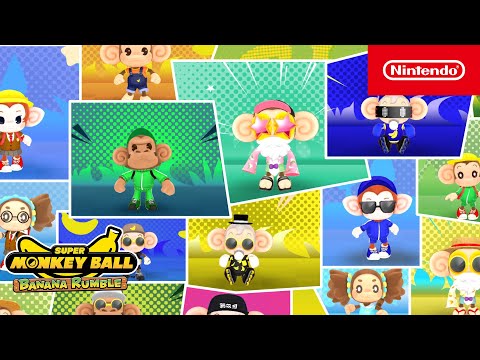 Super Monkey Ball Banana Rumble – Personnages et personnalisation (Nintendo Switch)