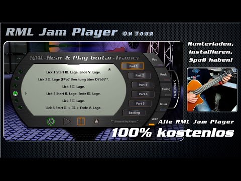 Alle RML Jam-Player 100% gratis! - Folge 16 RML Hear & Play Guitar Trainer