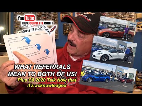 WHAT REFERRALS MEAN TO OUR CORVETTE SALES & TO YOU! Video