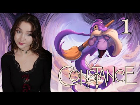 THIS is the most BEAUTIFUL metroidvania! Constance First Playthrough Part 1