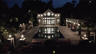 Architectural Drone Tour Sunset/Night - 4K Aerial Tour Long Island NY Mansion FPV (Sussan Lari)