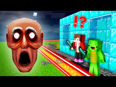 HEADMAN from R.E.P.O vs Security House in Minecraft JJ and Mikey Maizen - Challenge!