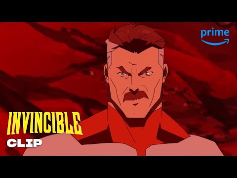 Omni-Man Destroys the Flaxan Planet | Invincible | Prime Video