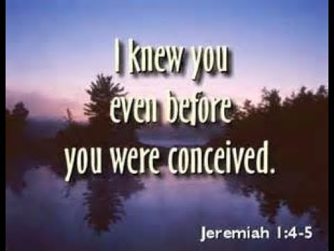 Word For Today - Jeremiah 1