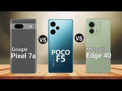 Google Pixel 7a vs Poco F5 || Google Pixel 7a vs Motorola Edge 40 || Full Specs || @TechnoRuhez
