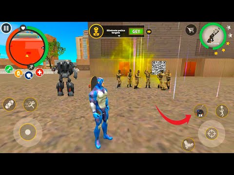 Rope Hero Vice Town (New Christmas Update: New freezer gun) Games Kon – HD Android Gameplay