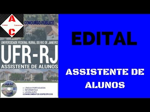 Apostila Concurso UFR-RJ 2016 - Assistente de Alunos