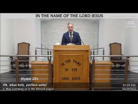 201 HINO  DEUS NOS GUARDE  HYMN CCBCCUS 02 26 2022 English with virtue