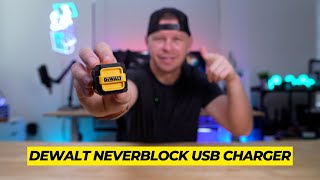 DEWALT Heavy Duty NeverBlock USB Charger Review