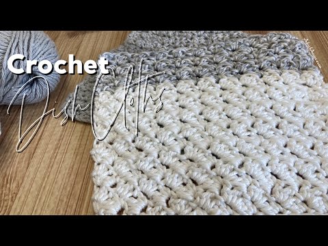 Suzette Crochet DishCloth| How To: Crochet The Suzette Stitch | Easy Tutorial by AhselAnne