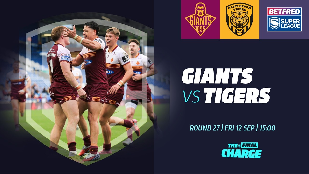 Highlights | Huddersfield Giants V Castleford Tigers | 2026 Betfred Super League, Round 27