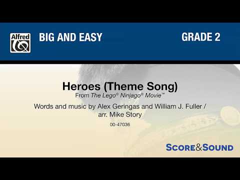 Heroes (Theme Song), arr. Mike Story – Score & Sound
