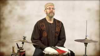 Inspired by Ed Thigpen's Brush Technique - Tom Teasley on Djembe