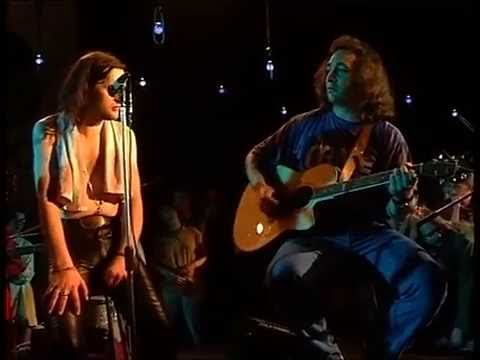 Dżem "Skazany na blues" akustycznie Łódż 93'