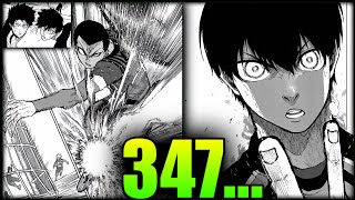 Blue Lock 347 - HUMILHADOS… ISAGI E RIN ERRAM CHUTE E LOKI FECHA O CAIXÃO DO JAPÃO!