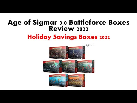 Age of Sigmar 3rd Edition: Battleforce Review 2022