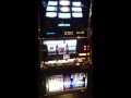 Playing a $500 top dollar slot machine in Las Vegas ...