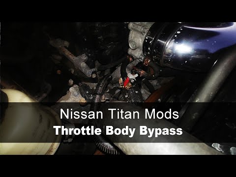 Nissan Titan Throttle Body Bypass Mod