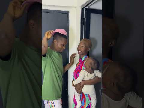 Baby reaction to dad and mom leaving