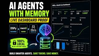 Give Your AI Agent Real Memory (DSPy + Mem0 + Ollama) — With a Live Dashboard