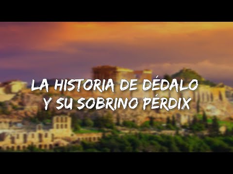 La triste historia de Pérdix y el desafortunado inventor Dédalo // Mitología griega