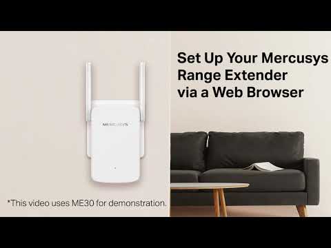 Extender Mercusys ME60X AX1500 Wi-Fi Range Extender